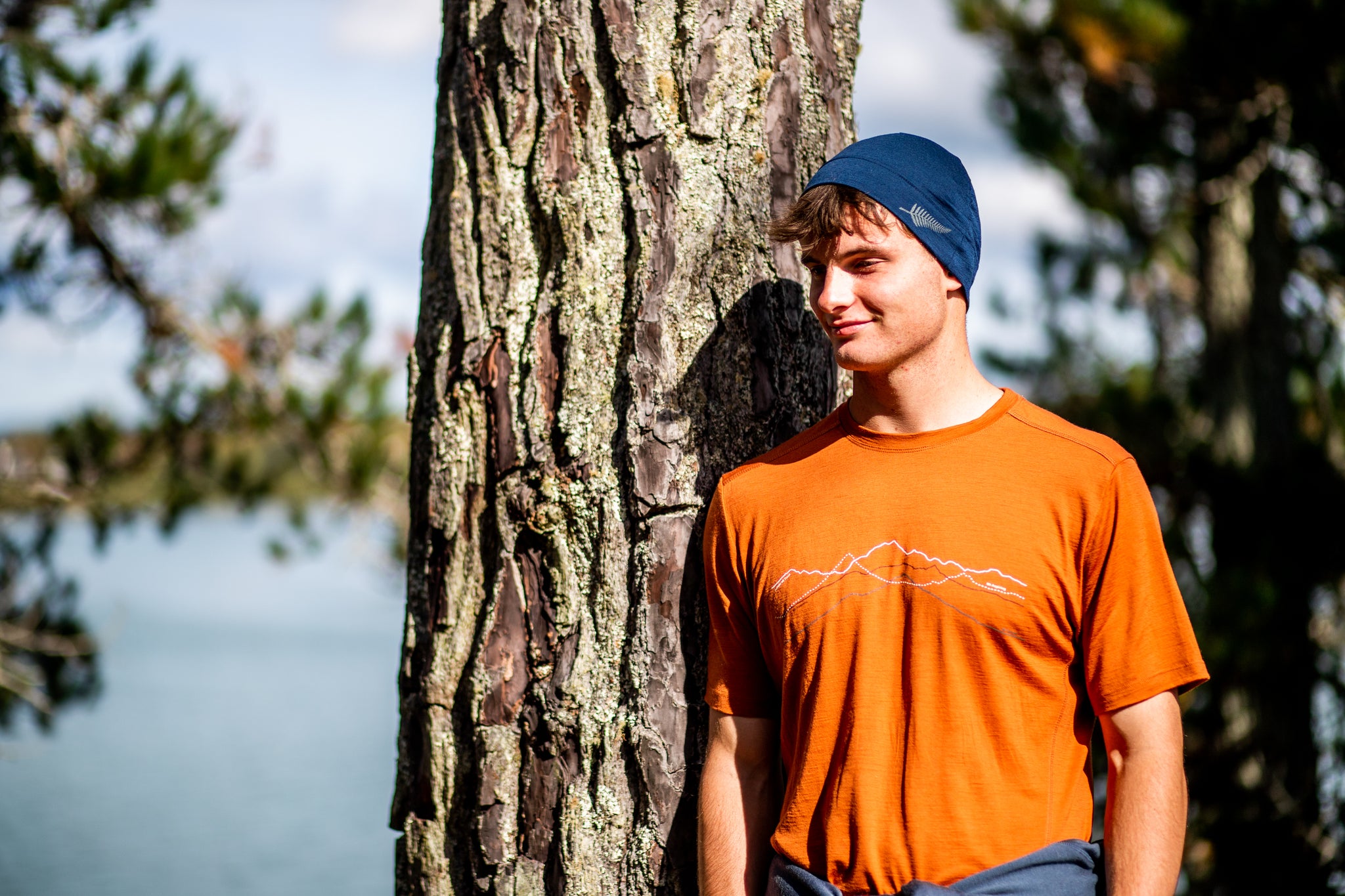 Merino Ink-Blue Beanie. Made in New Zealand.