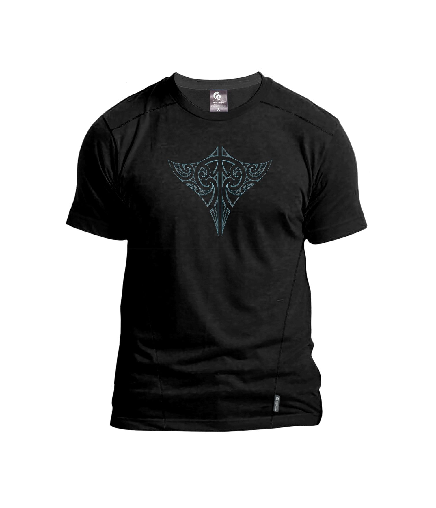 Merino Men's Tattoo Tee. Made in New Zealand.